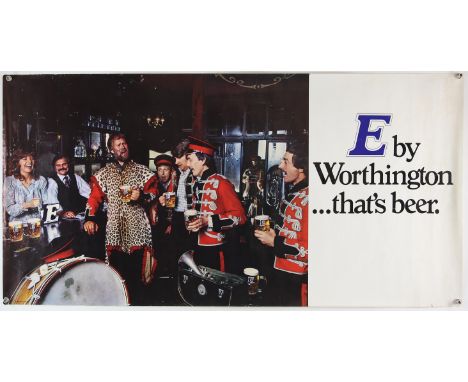 Vintage Advertising and Transport Posters 1960s-70s  a group of four, includes, E by Worthington . . .thats beer, a 1970s adv