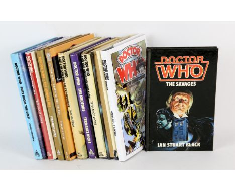 DOCTOR WHO BOOKS. X 10 . W.H.Allen et al. All hardback. A mix of first editions and reprints. Doctor Who and the Sontaran exp