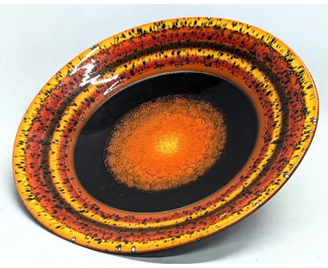 A large Poole Pottery "Saturn" centrepiece. Limited edition. 40.5x6cm 