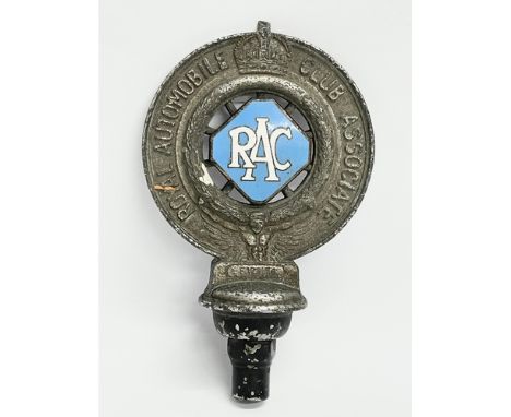 A 1930’s ‘RAC’ Royal Automobile Club Associate car mascot . 