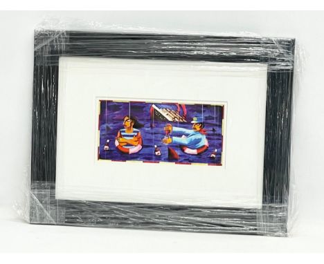 A Graham Knuttel print. Titanic. 44x33cm 