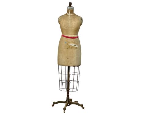 A vintage Bauman mannequin. Model 1965. 157cm 