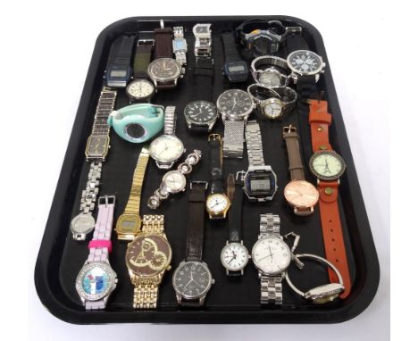SELECTION OF LADIES AND GENTLEMEN'S WRISTWATCHESincluding Casio, Massimo Dutti, Mondaine, Timex, Citizen Eco-Drive, Guess, Ti