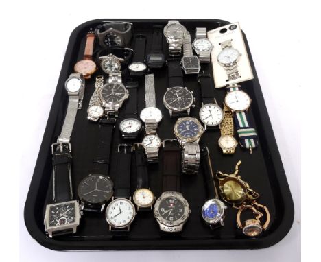 SELECTION OF LADIES AND GENTLEMEN'S WRISTWATCHESincluding Casio, Skagen, Seiko, Sekonda, Tissot, Ingersoll, Emporio Armani, L