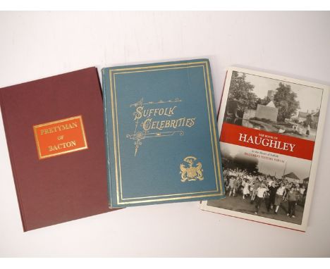 C.A. Manning Press: 'Suffolk Celebrities', Leeds, 45 plates (of which 44 portraits of eminent Suffolk men of the era) as call