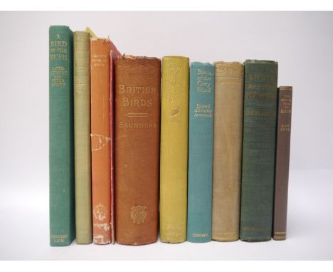 A collection of ten Ornithology titles, mainly association copies, comprising A.F.R. Wollaston: 'Life of Alfred Newton', 1921