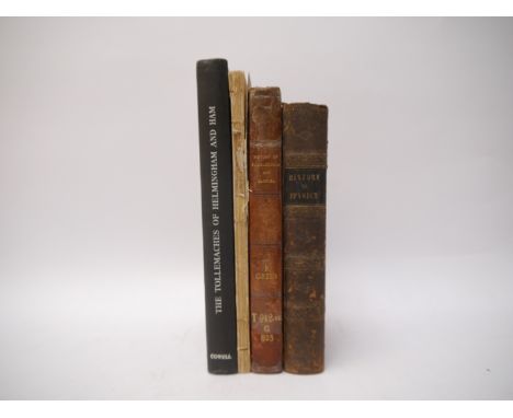 Four titles Ipswich and environs including Clarke: 'The History and Description of the Town and Borough of Ipswich', Ipswich,