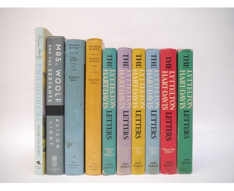 Literary biographies, comprising 'The Lyttelton Hart-Davis Letters', john Murray, 1978-84, 1st edition, 6 volumes, bookplates