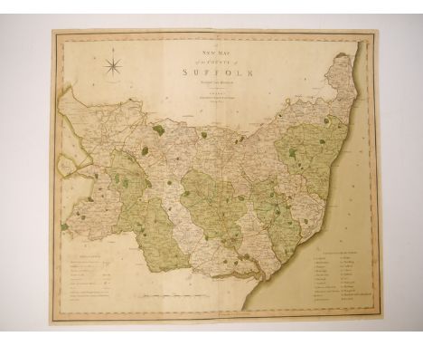 Collection assorted Oxfordshire, Buckinghamshire &amp; Berkshire maps and prints, including R. Blome maps of Buckinghamshire 