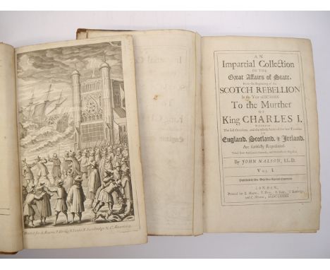 John Nalson: 'An impartial collection of the great affairs of state : from the beginning of the Scotch rebellion in the year 