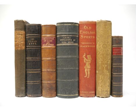 Seven Sporting books including [Pierce Egan]: 'Sporting Anecdotes', London, J. Cundee, [1807, 2nd edition], stipple engraved 