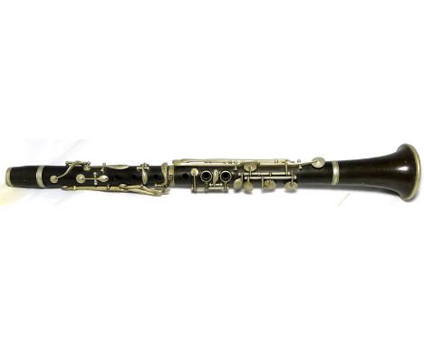A simple system clarinet, made from Bakelite. (AF)