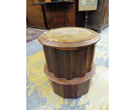 A Victorian mahogany commode.
