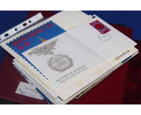 LOT OF FIRST DAY COVERS AND EMPTY ALBUMS