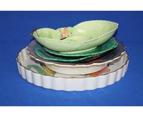 LOT OF DECORATIVE CHINA
including Royal Worcester 'Evesham' pattern flan dish, Carltonware, Royal Doulton bowl, etc 
