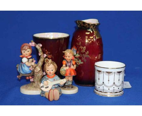 LOT OF CERAMICS
including Hummel figures, Noritake, Carlton Ware, Shelley, etc