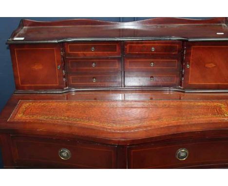 MAHOGANY CARLTON HOUSE STYLE WRITING DESK 