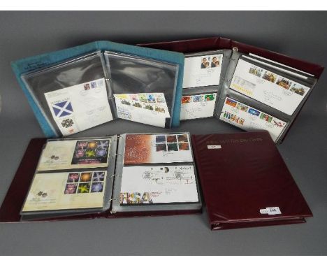 Philately - Four A4 binders of First Day Covers. [4]