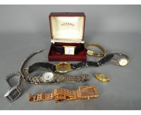A collection of various wristwatches to include Rotary, Ingersoll, Avia, Gianni Ricci and similar.