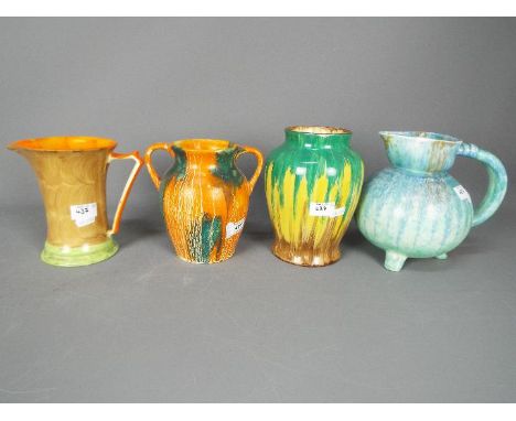 A quantity of Art Deco ceramics to include Myott, Son &amp; Co, Wadeheath and similar, largest approximately 20 cm (h). [4]