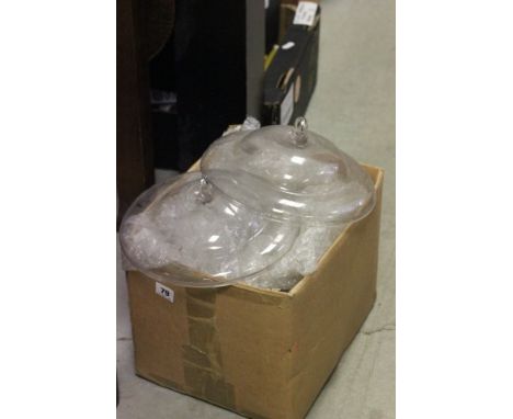 Group of Glass Gas Light Covers