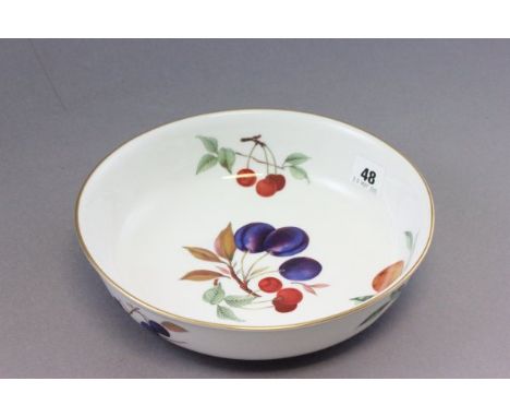 Royal Worcester Evesham Shallow Bowl