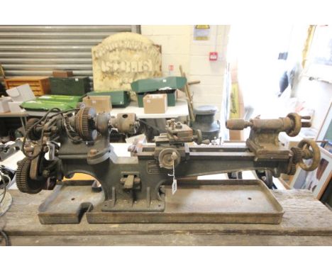 Drummond Brothers Limited Lathe with motors and associated tools