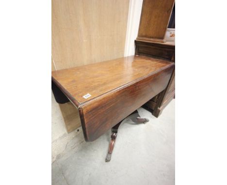 Regency Style Mahogany Sofa Table