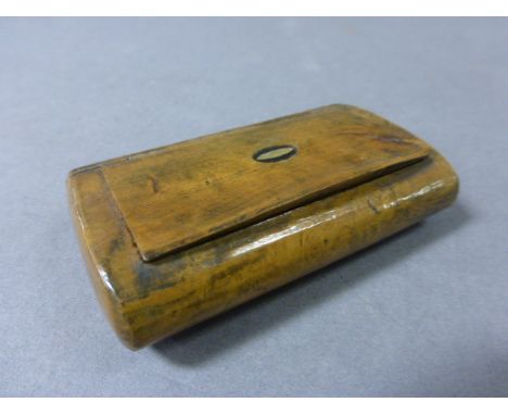 Georgian Treen Snuff Box