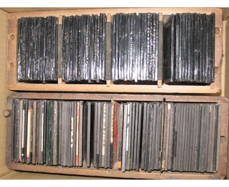 PHOTOGRAPHY, box of glass lantern slides of Palestine, Egypt and India etc, circa 1880s - 1920s.