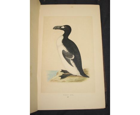 MORRIS (F. O.) A History of British Birds, 6 vols, lge 8vo, 357 numbered plates as usual, (some occasional spotting &amp; lig