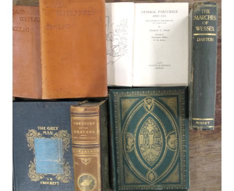 [MISCELLANEOUS BOOKS] CRANE (Walter) illustrator: The New Forest by J. R. Wise, 4to, cloth gilt (head of spine torn); [GOLF] 