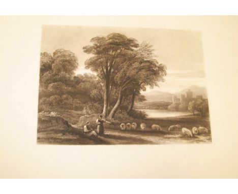 LIDDELL (Thomas) artist, "Studies and Compositions engraved in mezzotint...by Henry Quilley", folio, 2 copies containing 2 ti