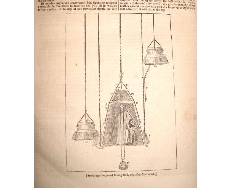 PENNY MAGAZINE, vols 1-5 First Series, 4to, profusely illustrated, with indexes, publisher's cloth, leather labels, L., 1832-