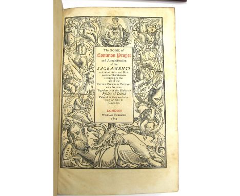 [MARY BYFIELD] BOOK of COMMON PRAYER..., 8vo, 359 ff. (n.n.), woodcut portrait of Elizabeth I,  woodcut borders, historiated 
