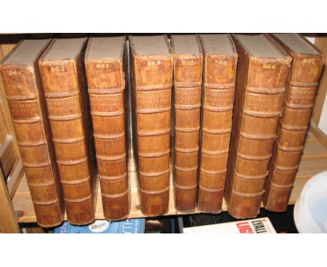 RUSHWORTH (John) Historical Collections of private Matters of State, weighty Matters in Law, remarkable Proceedings in five P