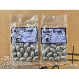 Pallet- Assorted sizes egg sinkers