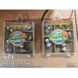 Premium steel dipsey sinker pro-packs (ZPRODRS) + Premium steel drop shot sinker pro-packs (Sprods)