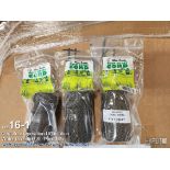 Pallet- Assorted sizes low profile slip sinkers