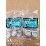Pallet- Assorted sizes disc sinkers