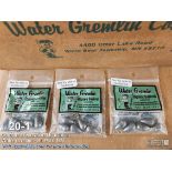 Pallet- Assorted sizes dipsey swivel sinkers