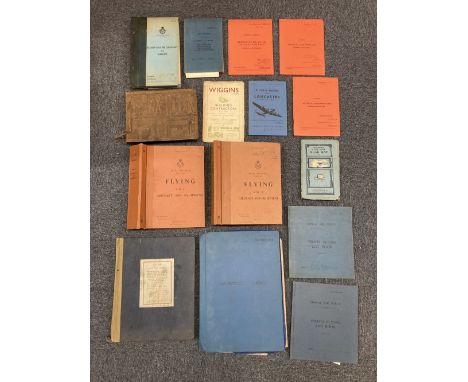 * Aviation Ephemera. Pilot's Notes for Vampire T.II (2nd Edition) and Oxford I &amp; II (2nd), the latter inscribed on the co