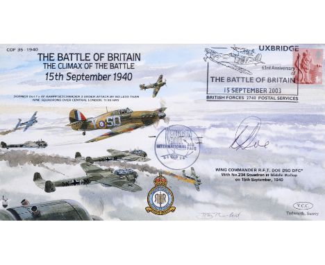 * Battle of Britain. A large collection of WWII RAF aircrew signatures (300 +), the vast majority relating to the Battle of B