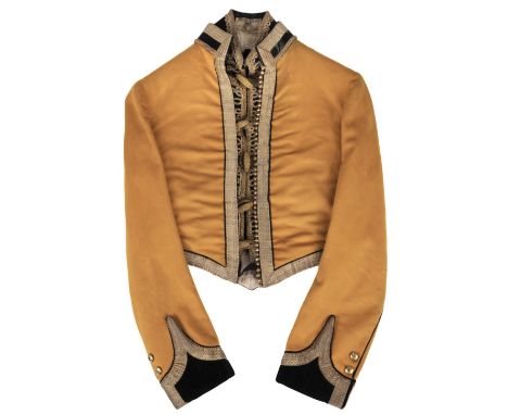 * Interwar period Indian Cavalry jacket and waistcoat belonging to Captain R.P. Prentice, M.C. Skinner's Horse, who later ser