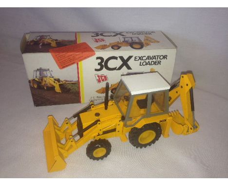 NZG - JCB 3CX - EXCAVATOR LOADER 1:35 SCALE - (277/2771)