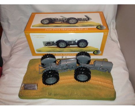 UNIVERSAL HOBBIES - PES CREATIONS - DUAL DRIVE FERGUSON TED 40 - 1:16 SCALE - LIMITED EDITION - (PES002)