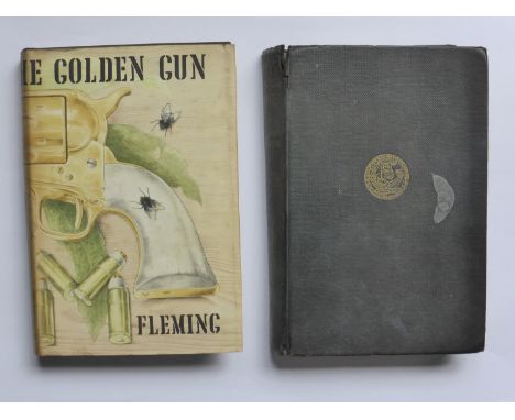 FLEMING, IAN 'THE MAN WITH THE GOLDEN GUN' FIRST EDITION JONATHAN CAPE,1965 C/W DUST WRAPPER, T/W 'LIVE AND LET DIE', FIRST E