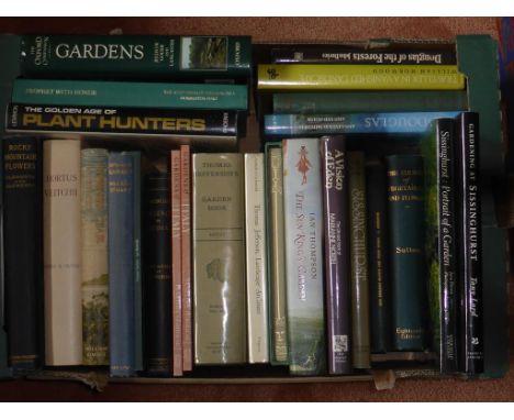 BOX OF BOOKS INC. CLEMENCE 'ROCKY MOUNTAIN FLOWERS', PLANT HUNTING, SISSINGHURST