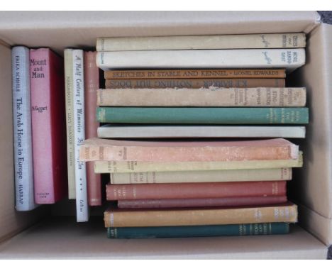 MISC. HUNTING RELATED BOOKS, INC. ILLUS. LIONEL EDWARDS, SNAFFLES ETC.
