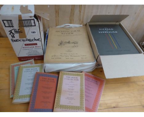 MISC. INC. HISTORY OF MODERN PRINTING, ARCHITECTURAL REVIEW AND THE BOOK COLLECTOR